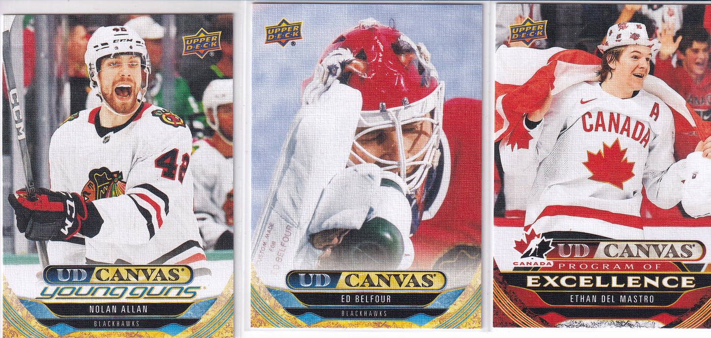2024-25 Upper Deck UD Series 2 - UD Canvas Young Guns / POE / Retired Legends - Complete / Finish your Set