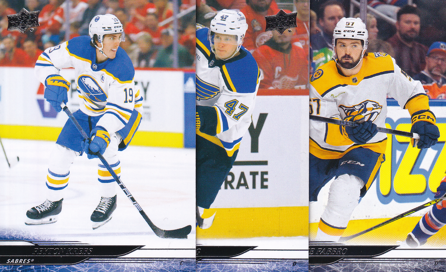 2024-25 Upper Deck UD Series 2 Two - Base Set Singles Cards 351-450 - Complete/ Finish your Sets!