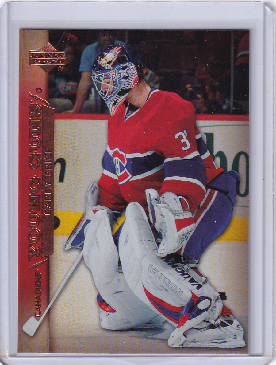 CAREY PRICE 2007-08 Upper Deck UD Young Guns Rookie Card RC #227 Montreal Canadiens #2