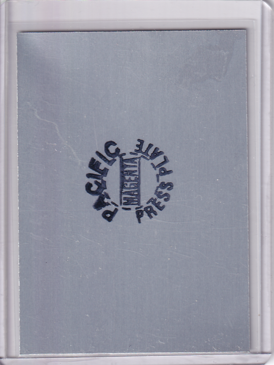 JAROME IGINLA 2003-04 Pacific Invincible Magenta Printing Plate Calgary Flames #13 1/1