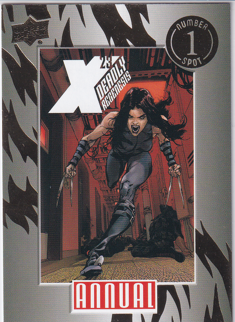 2023-24 Upper Deck Marvel Annual Number 1 Spot Set Singles - Complete/ Finish your Sets!