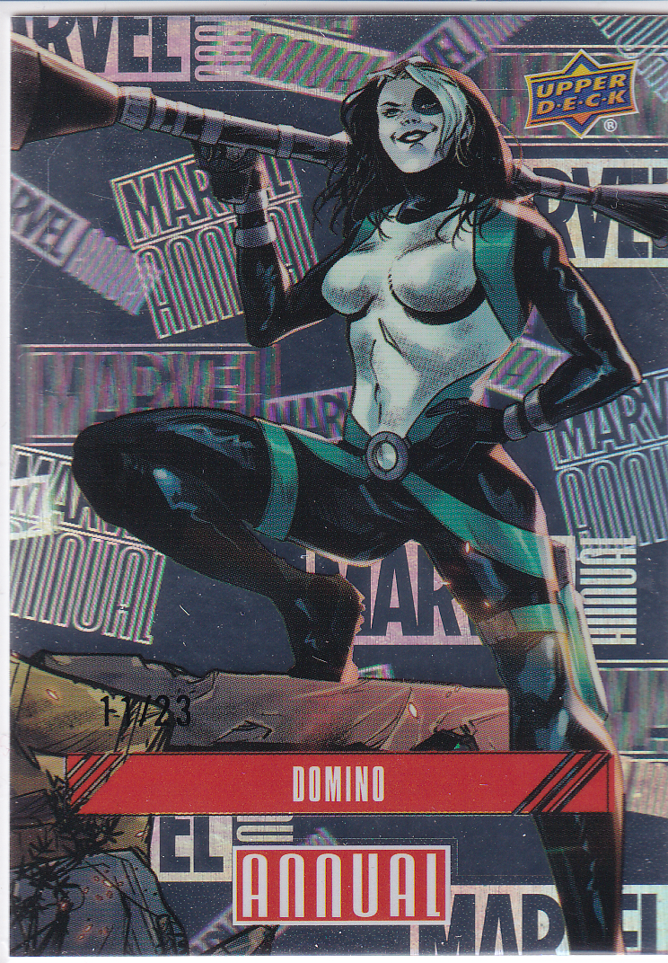 2023-24 UD Marvel Annual DOMINO Hologram 11/23
