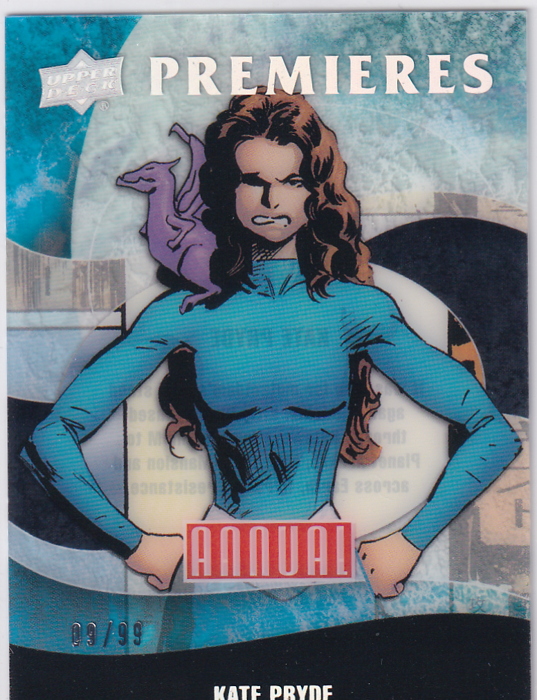 2023-24 UD Marvel Annual Premieres KATE PRYDE 09/99
