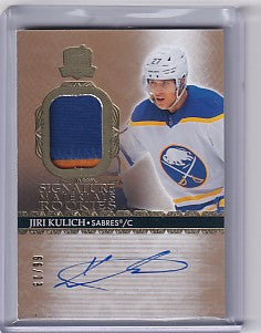 Jiri Kulich 2023-24 The Cup Signature Materials Rookie Autograph Patch 60/99 SM-JK Buffalo Sabres