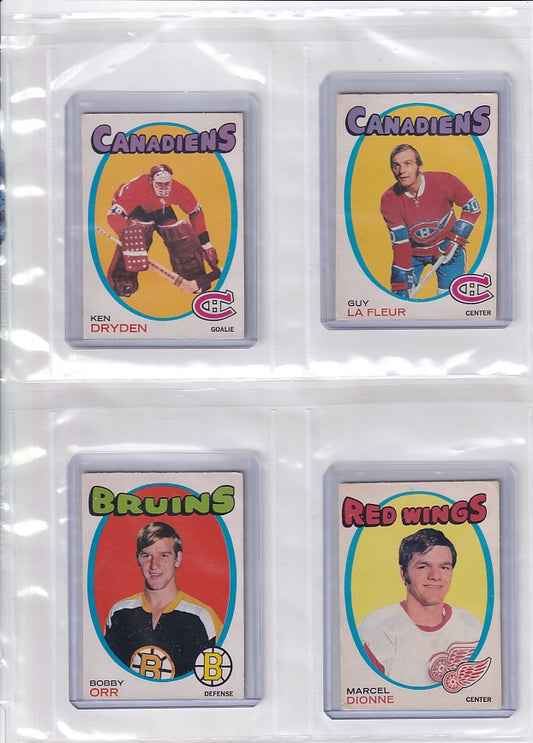 1971-72 O-Pee-Chee Complete Set + Booklets