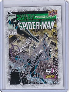 J.M. DeMatteis Web of Spider-Man 1985 #31 Autograph Card B-10 2024 Marvel Beginnings Vol. 2 Series 2