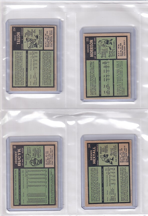 1971-72 O-Pee-Chee Complete Set + Booklets