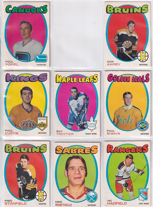 1971-72 O-Pee-Chee Complete Set + Booklets