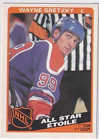 Wayne Gretzky 1984-85 O-Pee-Chee 1st Team All-Star #208