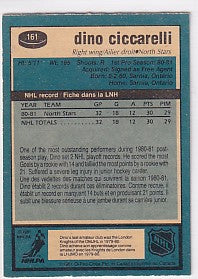 Dino Ciccarelli Rookie RC1981-82 O-Pee-Chee #161