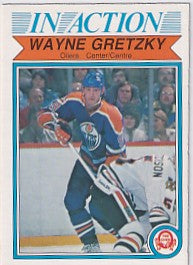 Wayne Gretzky 1982-83 O-Pee-Chee In Action #107