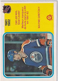 Wayne Gretzky 1982-83 O-Pee-Chee NHL Goal Leader #235