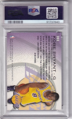 PSA 9 Kobe Bryant Card #203 1996-97 Fleer Rookie Card RC Los Angeles Lakers