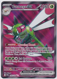 Yanmega ex Destined Rivals  Ultra Rare  206/182