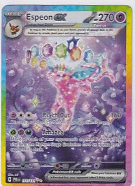 Espeon ex Prismatic Evolutions Special Illustration Rare 155/131