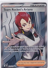 Team Rocket's Ariana Destined Rivals Ultra Rare 224/182