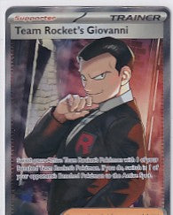 Team Rocket's Giovanni Destined Rivals Ultra Rare 225/182
