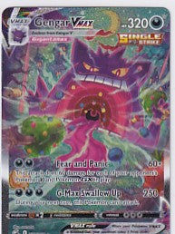 Gengar VMAX (Alternate Art Secret) Fusion Strike Secret Rare 271/264