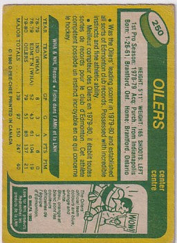 1980-81 O-Pee-Chee Wayne Gretzky #250