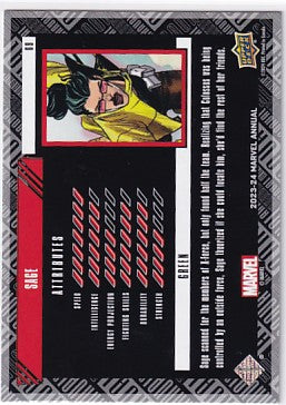 2023-24 Marvel Annual Sage Green 143/199 #69