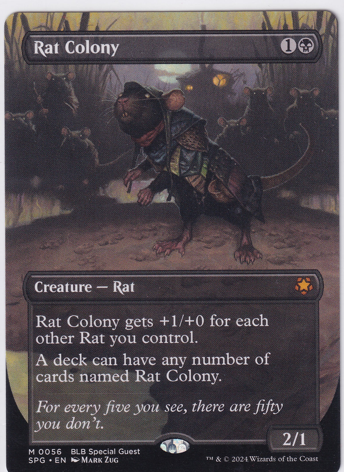 Rat Colony M 0056 Magic The Gathering Special Guests Single