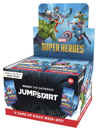 MTG - Universes Beyond: Marvel Super Heroes - Jumpstart Booster Box (Pre-Order)