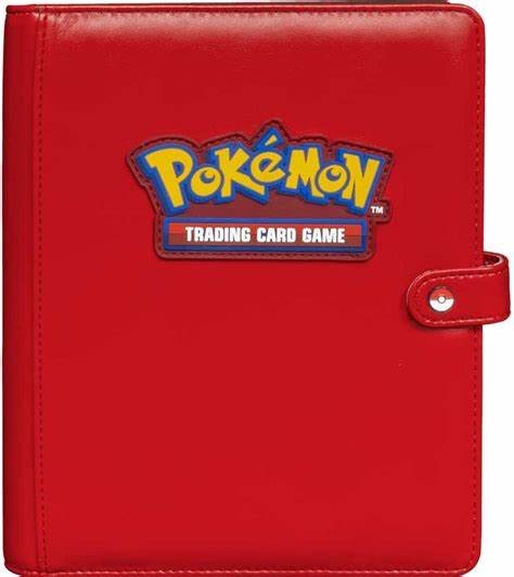 Pokémon Premium Snap Red Binder - Ultra Pro - Holds 160 Cards