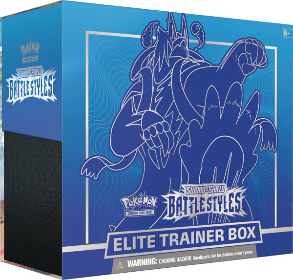 POKEMON - BATTLE STYLES Single Strike Urshifu BLUE Sword & Shield Elite Trainer Box ETB