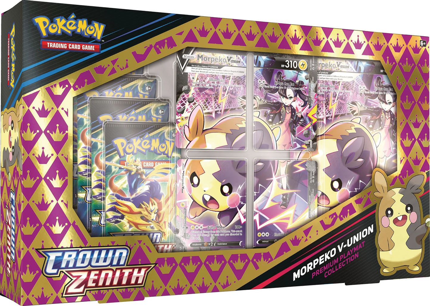 Pokémon - CROWN ZENITH Premium Playmat Collection - Morpeko V-Union