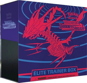 POKEMON - DARKNESS ABLAZE Sword & Shield Elite Trainer Box ETB