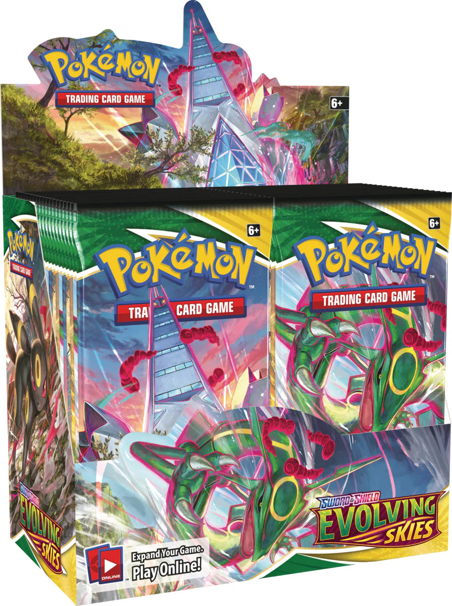 Pokémon EVOLVING SKIES - Sealed Booster Box- Sword & Shield