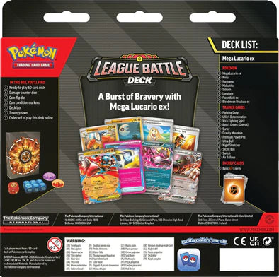 Pokemon - League Battle Deck - Mega Lucario ex (Pre-Order)
