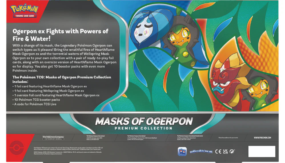 Pokémon MASKS OF OGERPON Premium Collection Box - Scarlet & Violet