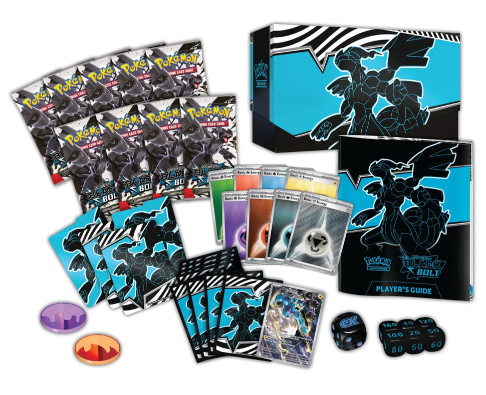Pokémon BLACK BOLT - Sealed elite Trainer Box ETB - Scarlet & Violet