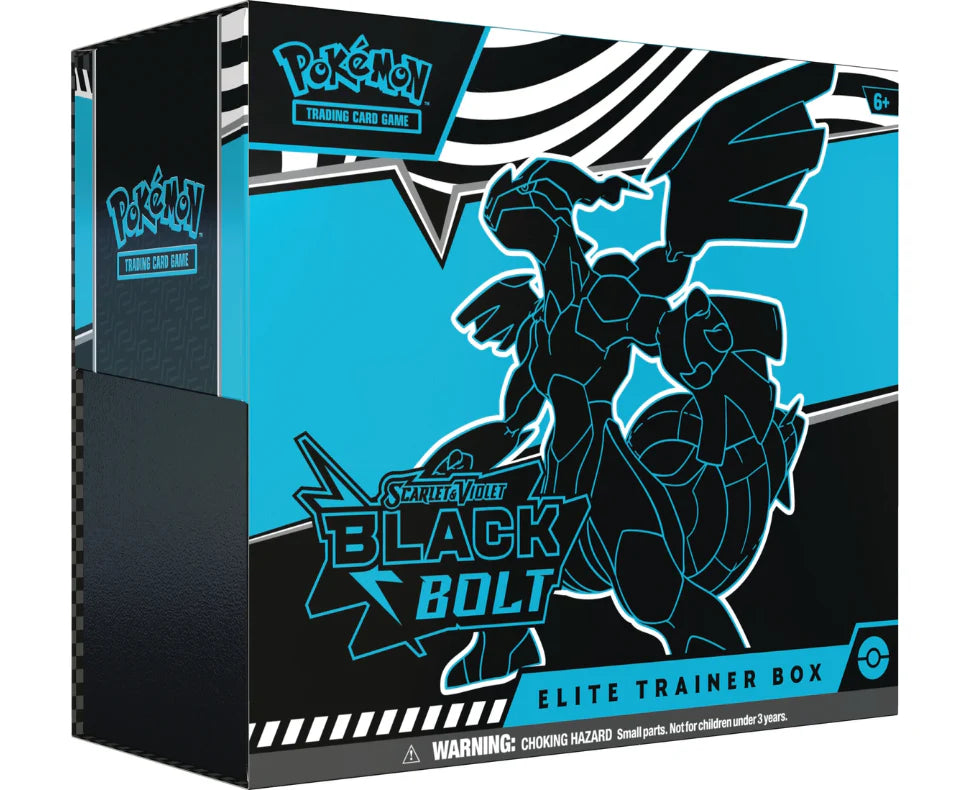 Pokémon BLACK BOLT - Sealed elite Trainer Box ETB - Scarlet & Violet