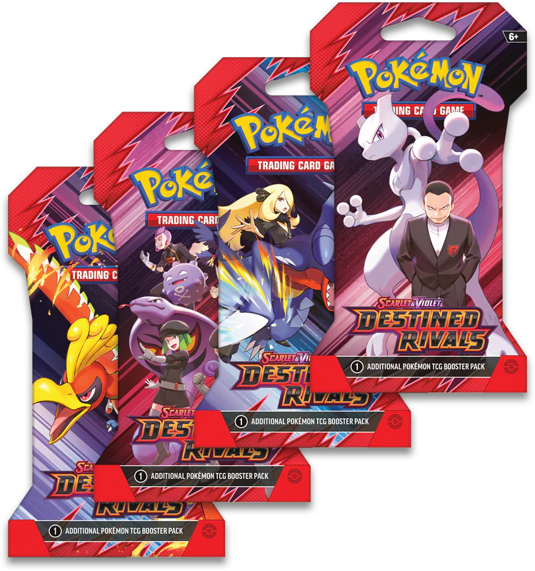 DESTINED RIVALS - Sleeved Pack - Pokémon - Scarlet & Violet