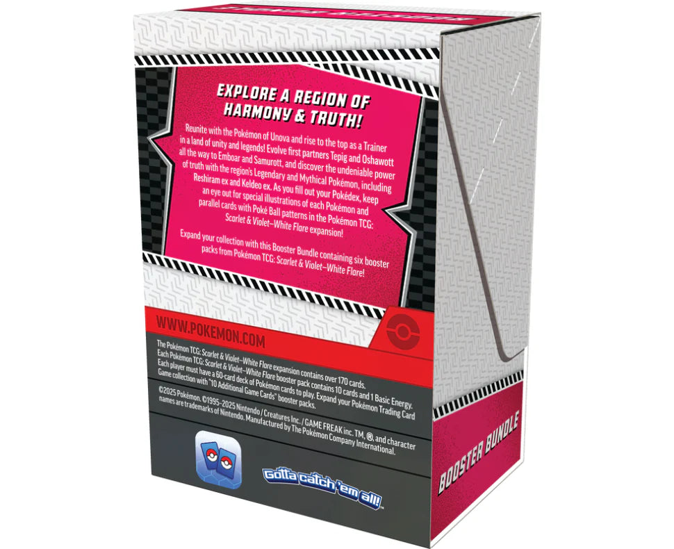 Pokémon WHITE FLARE - Booster Bundle - Scarlet & Violet