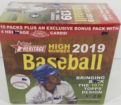 2019 Topps Heritage Baseball Mega Box