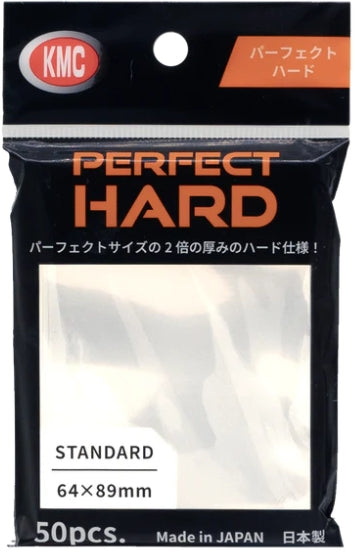KMC Perfect Fit Hard Sleeves - 50 Pack