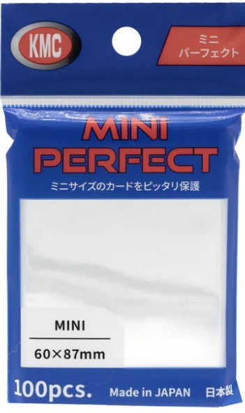 KMC Mini Perfect Fit Sleeves - 100 Pack