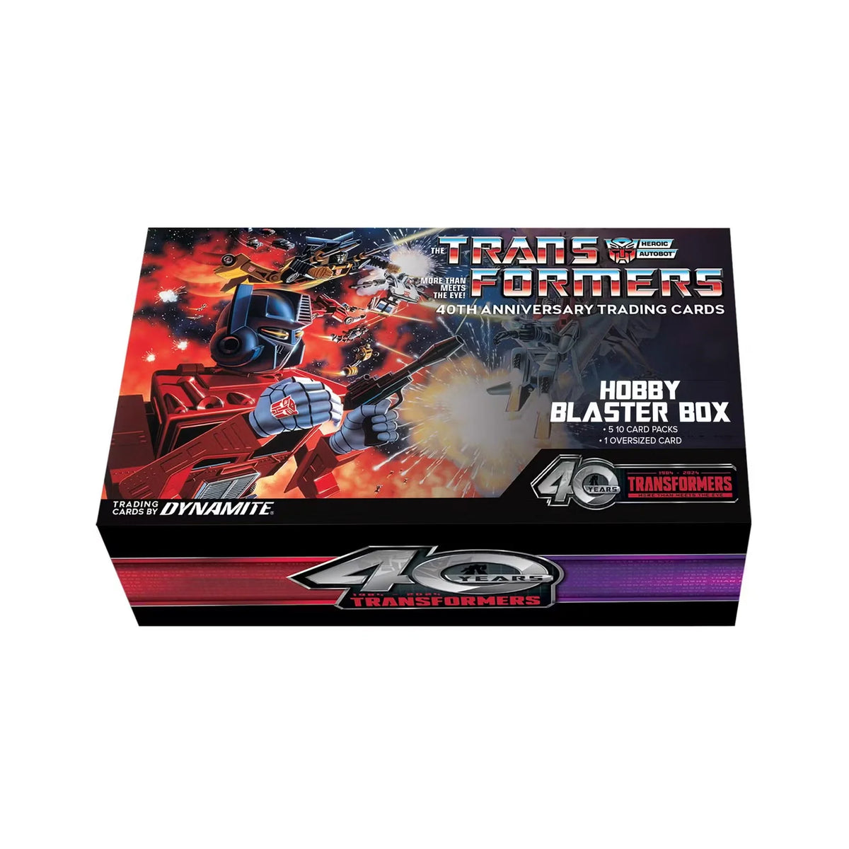 Transformer 40th Anniversary Trading Card Blaster Box - Dynamite Entertainment