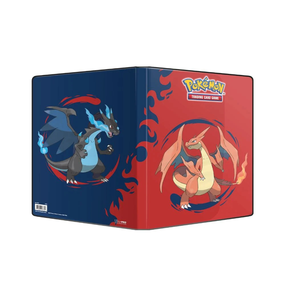 Pokémon - 9 Pocket Portfolio Binder - MEGA CHARIZARD X & MEGA CHARIZARD Y