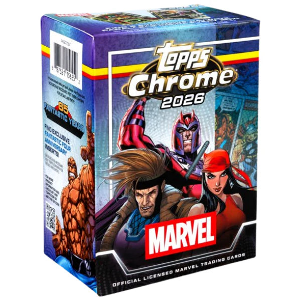 2026 MARVEL Topps Chrome Blaster Value Box