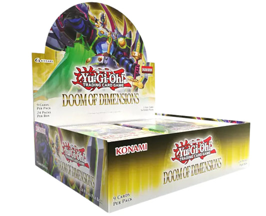 Yugioh - DOOM OF DIMENSIONS  Booster Box- Yu-Gi-Oh!
