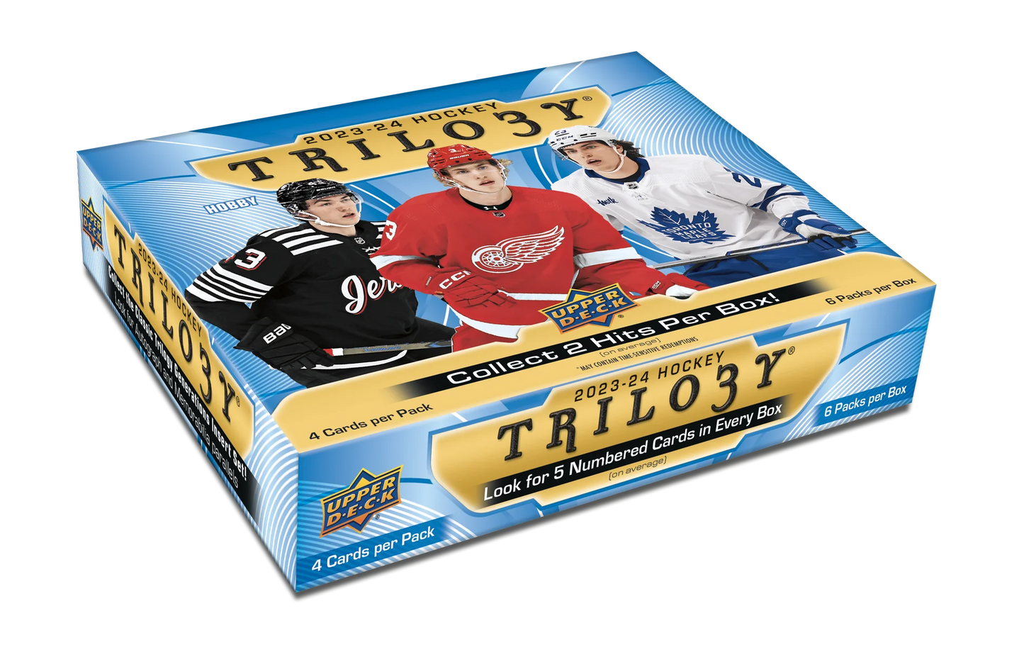 2023-24 UD TRILOGY Hockey Hobby Box