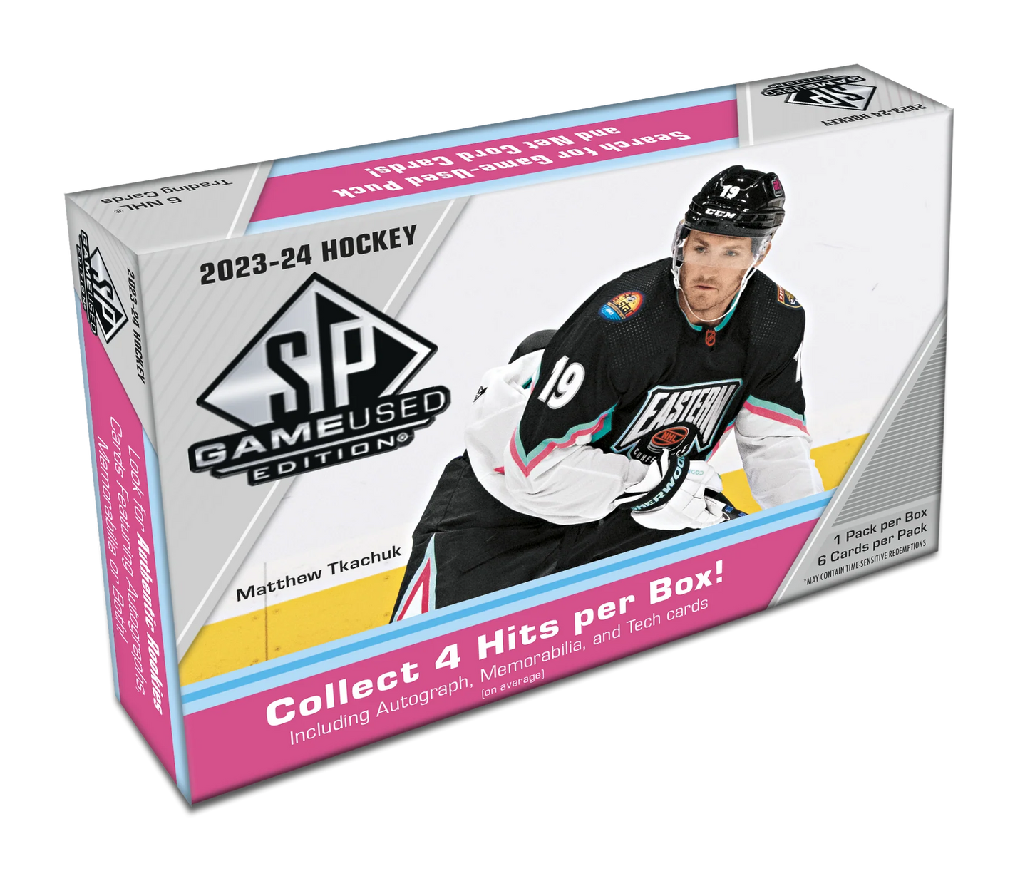 2023-24 Upper Deck UD SP Game Used SPGU Hockey Hobby Box