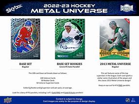 2022-23 SkyBox Metal Universe Hockey Hobby Box