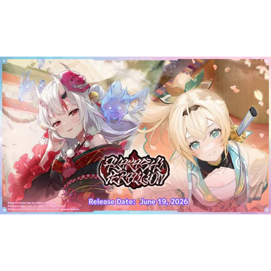 (PRE ORDER) Hololive Card Game - AYAKASHI VERMILLION - Booster Pack