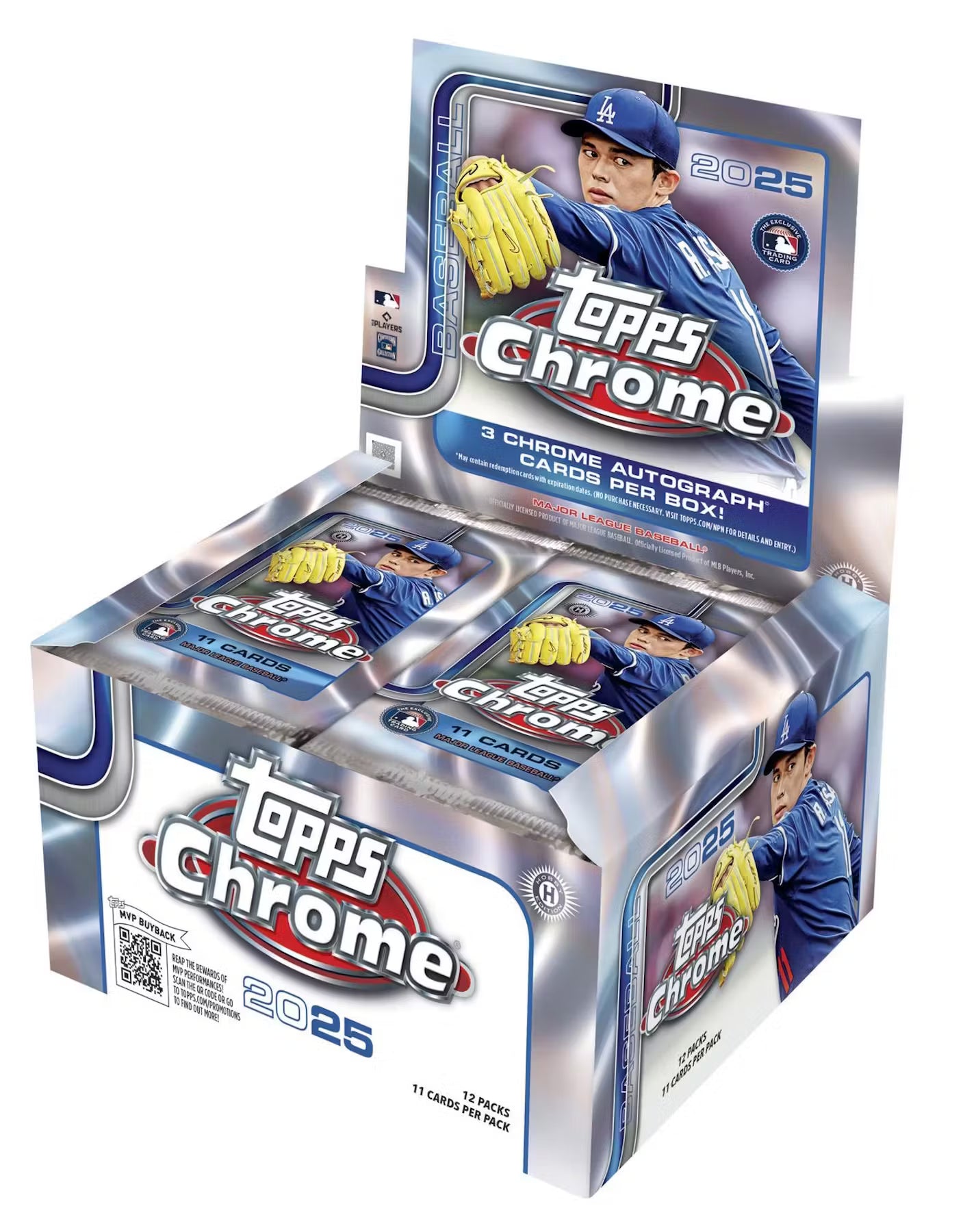 2025 TOPPS CHROME Baseball Jumbo Box