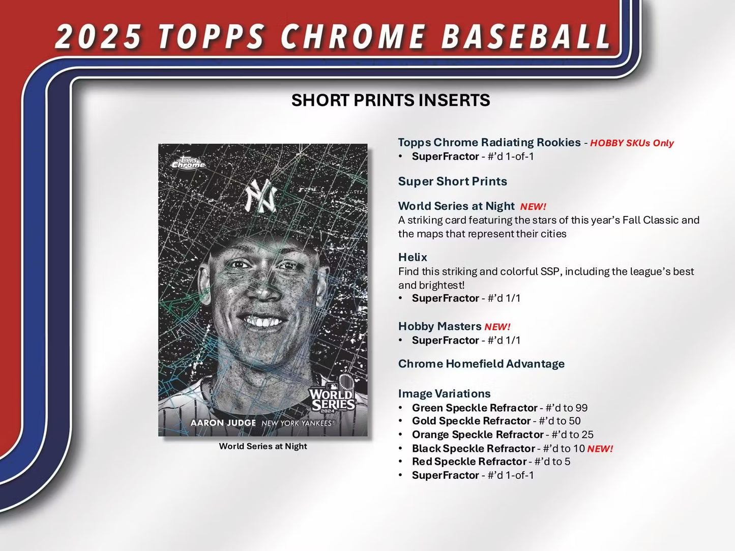 2025 TOPPS CHROME Baseball Jumbo Box